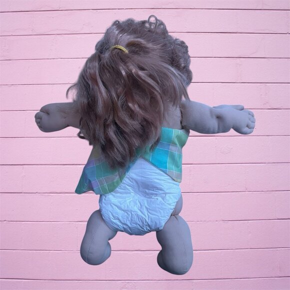 Vintage Cabbage Patch Kids Bundle Blonde Cornsilk Blue Eyes 1980s Dolls - Picture 7 of 9